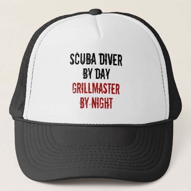 Casquette Grillmaster Scuba Diver (Devant)