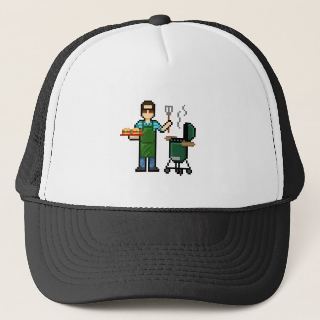 Casquette Grillography (Devant)