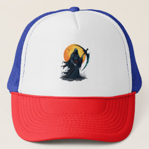 Casquette Grim Reaper avec Scythe - Scandale Chemise Hallowe