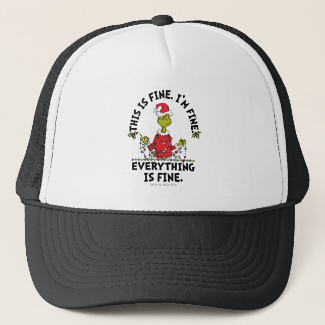 Casquette Grinch | Tout va bien (Devant)
