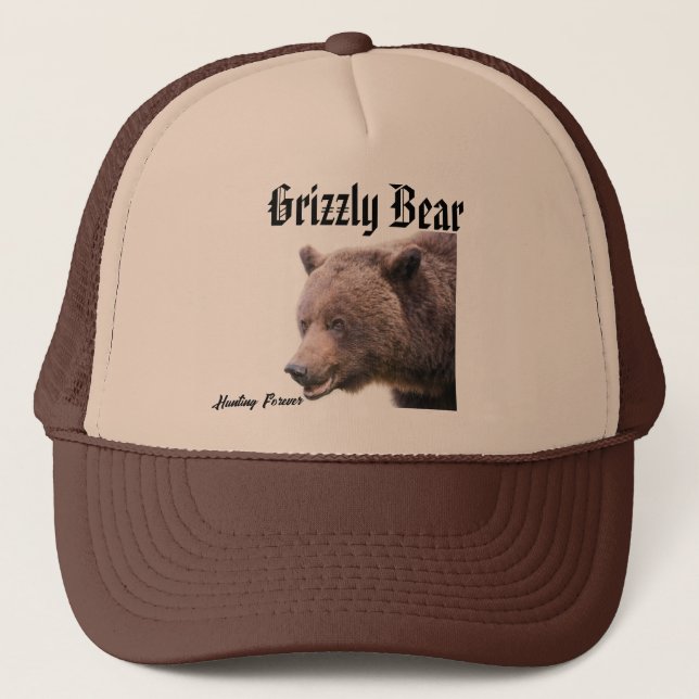 Casquette grizzli (Devant)