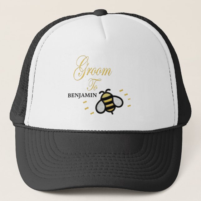 Casquette Groom To Be Bachelor Party Personnaliser (Devant)