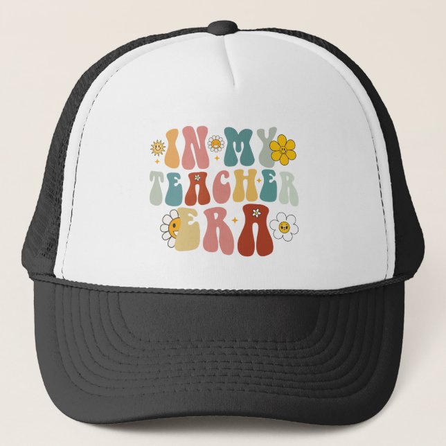 Casquette Groovy à l'ère de mon professeur Retour à l'école  (Devant)