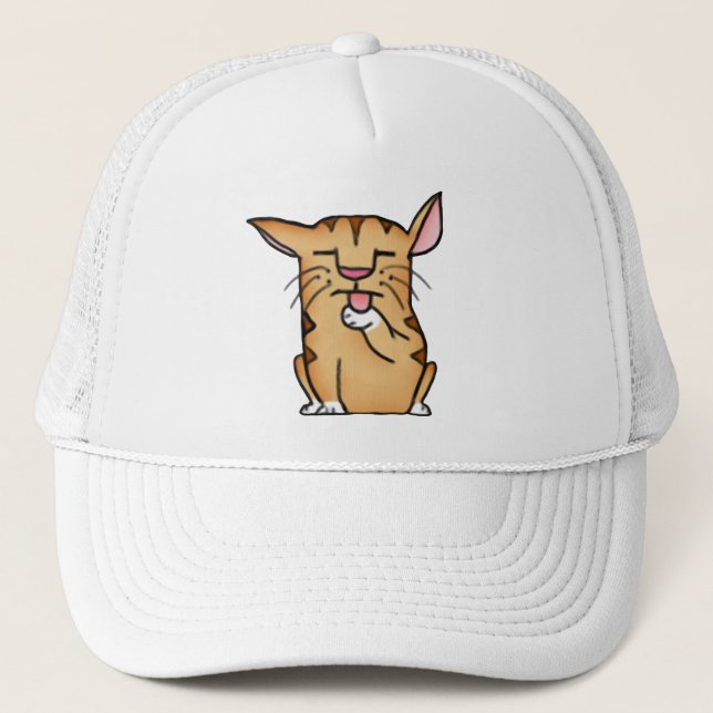 Casquette Gros chat (Devant)