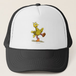 Casquette Gros oiseau d'art rétro