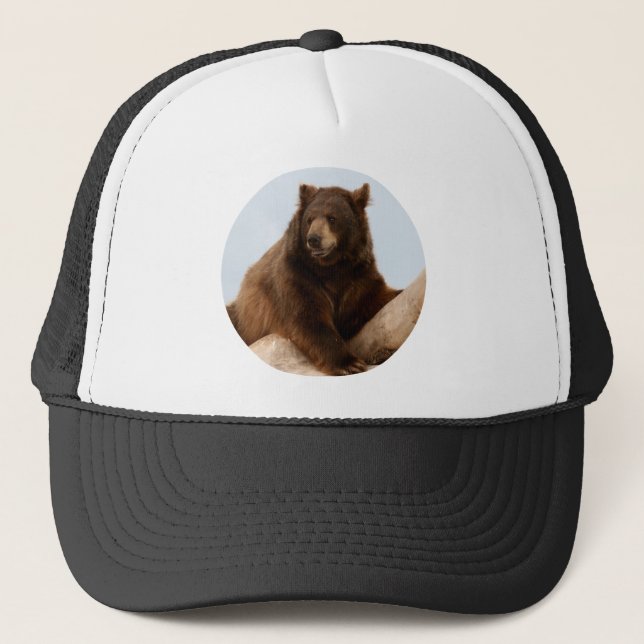 Casquette Gros ours Brown (Devant)