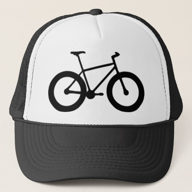 Casquette grosse bicyclette fatiguée (Devant)