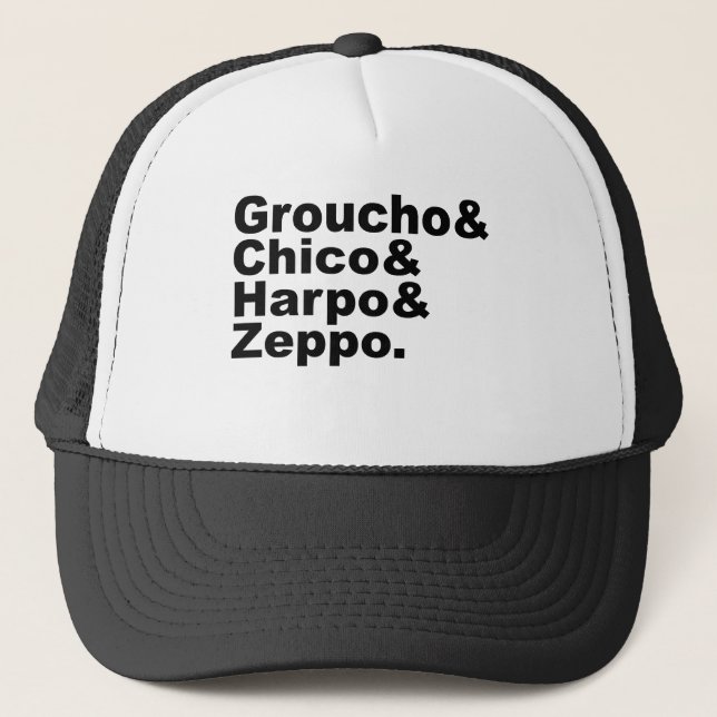 Casquette Groucho & Chico & Harpo & Zeppo (Devant)