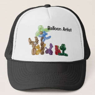 Casquette groupe animal de ballon, artiste de ballon