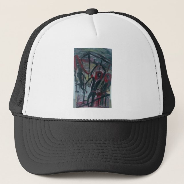 Casquette groupe en cage (Devant)