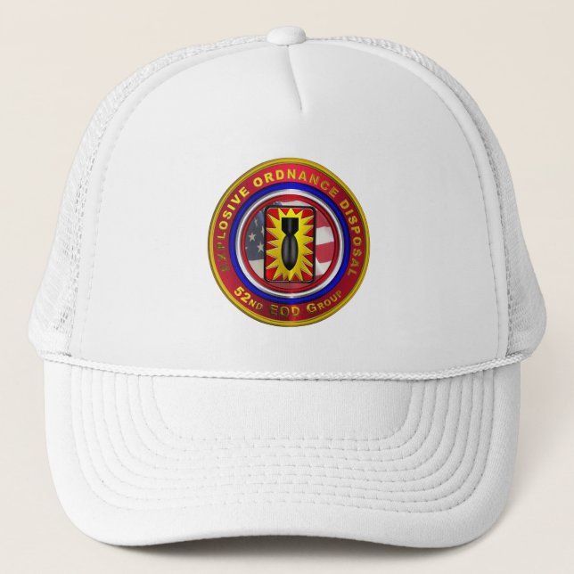 Casquette Groupe EOD de déminage 52ème (Devant)
