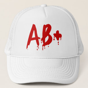 Casquette Groupe sanguin AB+ Positif #Hôpital d'horreur