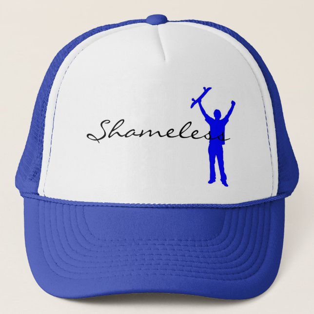 Casquette Grue bleue sans scrupule (Devant)