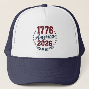 Casquette Grunge America 1776 - 2026 Terre de la L