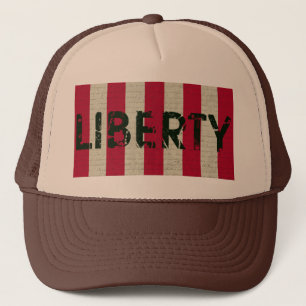 Casquette Grunge de drapeau de liberté