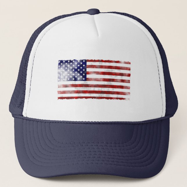 Casquette Grunge Etats-Unis (Devant)
