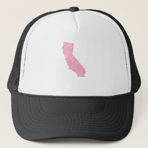 Casquette Grunge vintage rose de la Californie