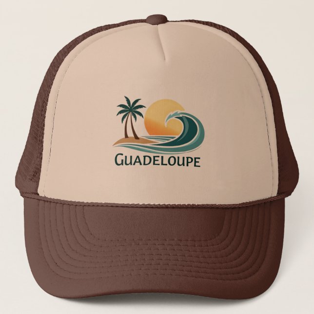 CASQUETTE GUADELOUPE (Devant)