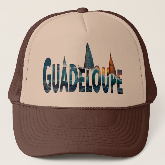 CASQUETTE GUADELOUPE (Devant)