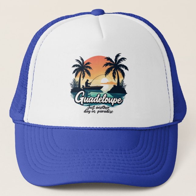 Casquette Guadeloupe Sunset | Cap (Devant)