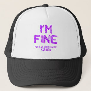 Casquette Guerrier de dégénérescence maculaire - JE SUIS