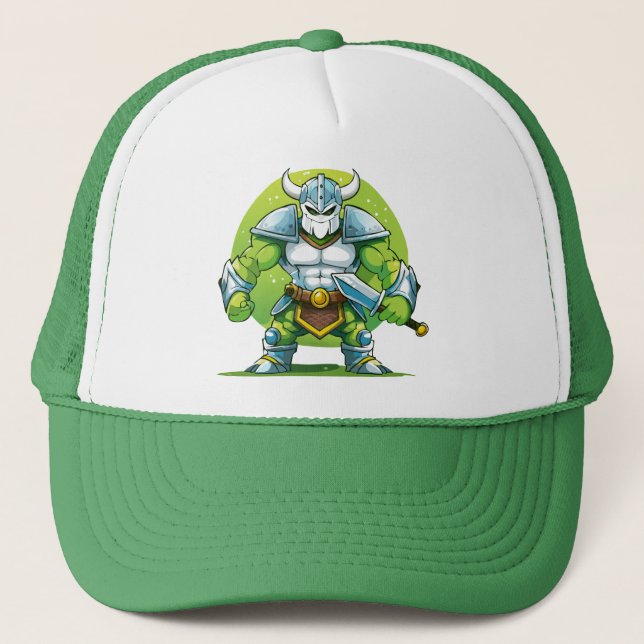 Casquette guerrier orc (Devant)
