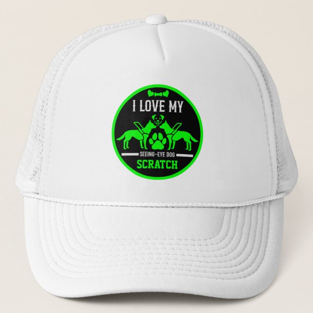 Casquette Guide des cadeaux de chien (Devant)
