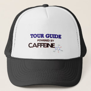 Casquette Guide touristique actionné par la caféine