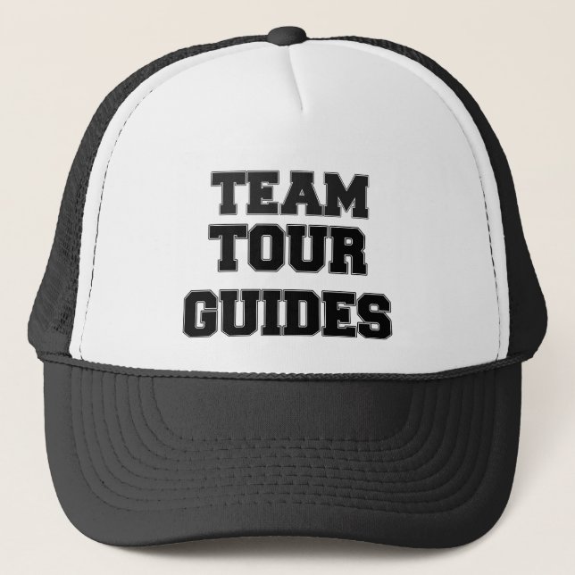 Casquette Guides touristiques d'équipe (Devant)