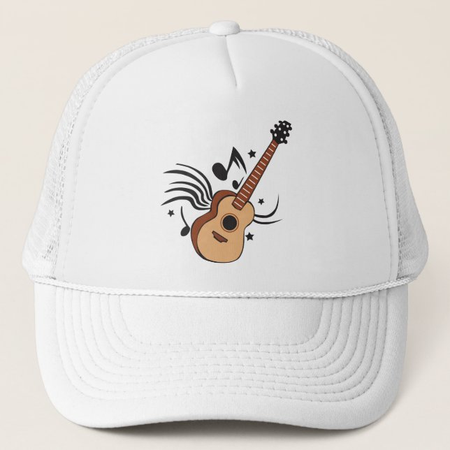 Casquette Guitare acoustique (Devant)