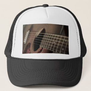 Casquette Guitare acoustique à six cordes