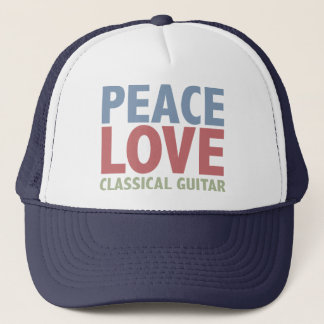 Casquette Guitare classique d'amour de paix
