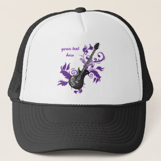 Casquette Guitare électrique sur des produits personnalisés 