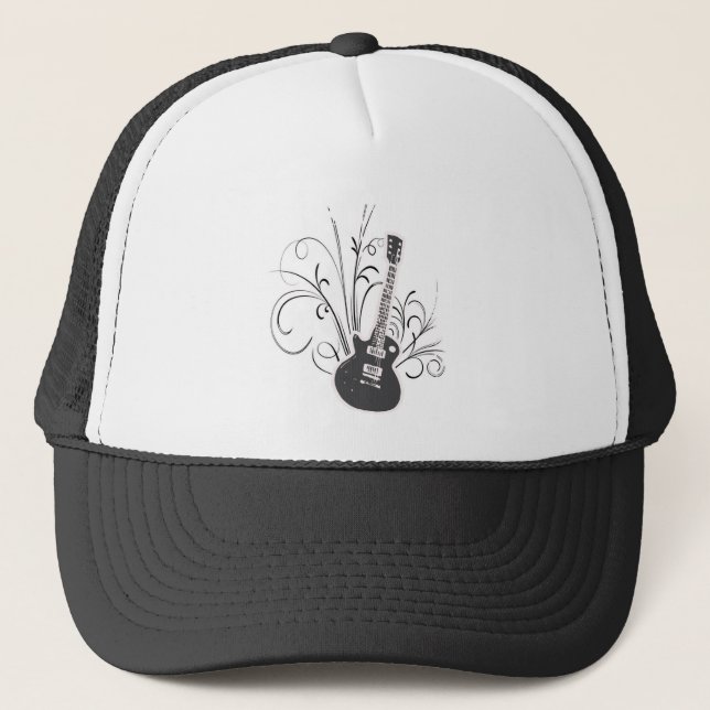 Casquette Guitare fraîche (Devant)