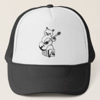 Guitare Instrument Music Jazz Cat