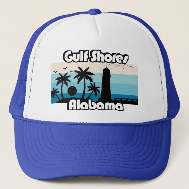 Casquette Gulf Shores Beach Alabama (Devant)