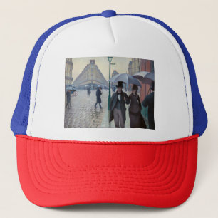 Casquette Gustave Caillebotte - Rue de Paris ; Temps de plui
