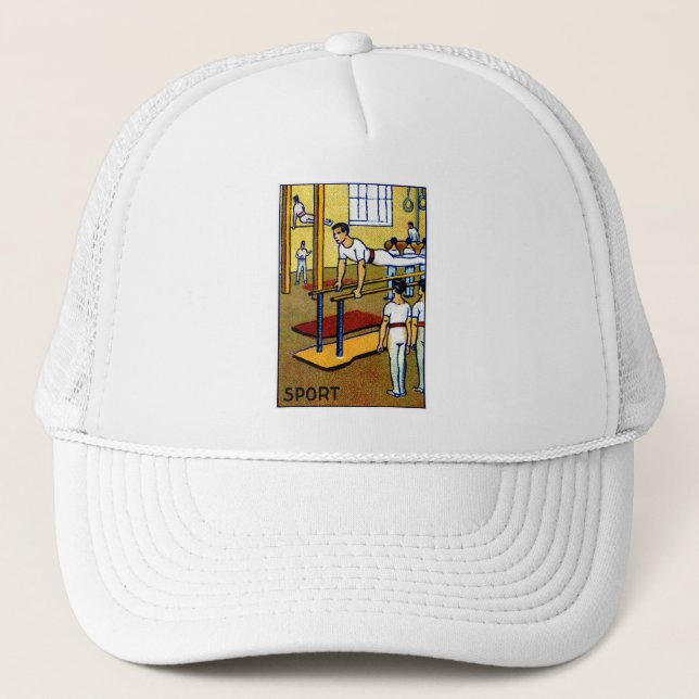 Casquette Gymnastique masculine 1910 (Devant)