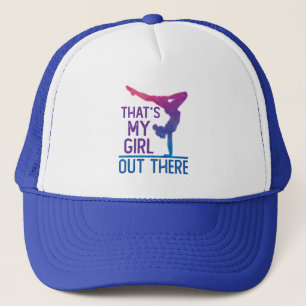 Casquette Gymnastique Papa Maman C'est ma fille là-bas
