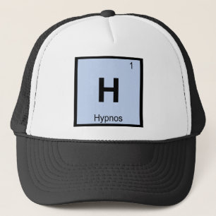 Casquette H - Hypnos Symbole de chimie grecque du tableau pé