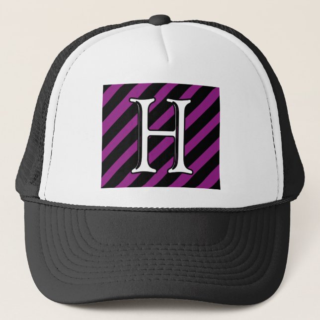 Casquette H initial (Devant)