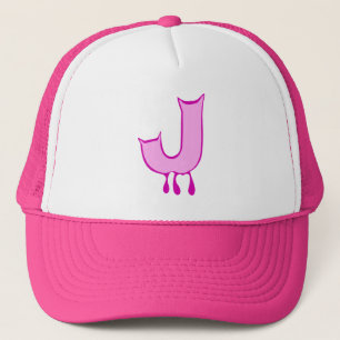 Casquette HA" ★ Bleeding Devil's Teeth-Initial J Trucker Hat