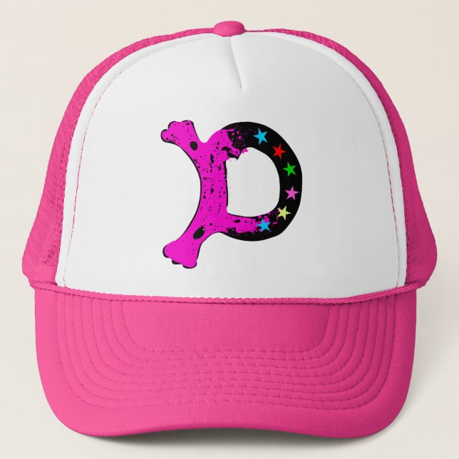 Casquette HA" ★ Cool Initial D Stylo Trucker Hat " ╝ (Devant)