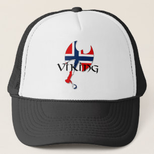 Casquette Hache norvégienne de drapeau de Norge Norvège de