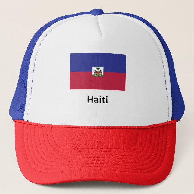 Casquette Haiti Flag (Devant)