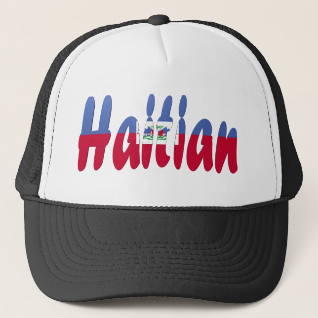 Casquette haïtien de drapeau (Devant)