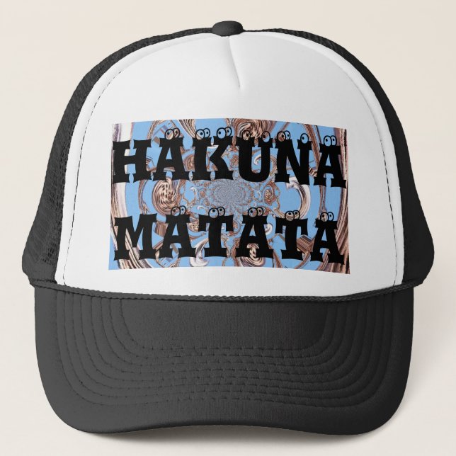 Casquette Hakuna Matata Cadeaux parfaitement Personnaliser P (Devant)