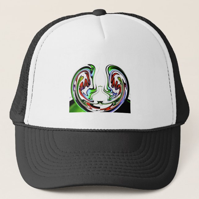 Casquette Hakuna Matata Funny Poisson couleurs cadeaux (Devant)
