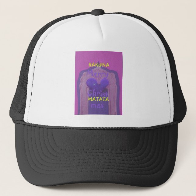 Casquette Hakuna Matata Merry Christmas Love Design.jpg (Devant)