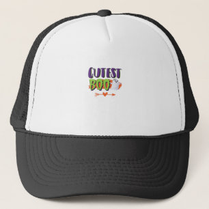 Casquette Halloween Boo Cutest Funny Décontracté